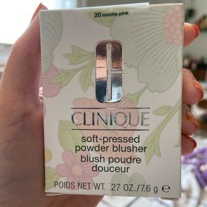 Clinique soft-pressed powder blusher mocha pink